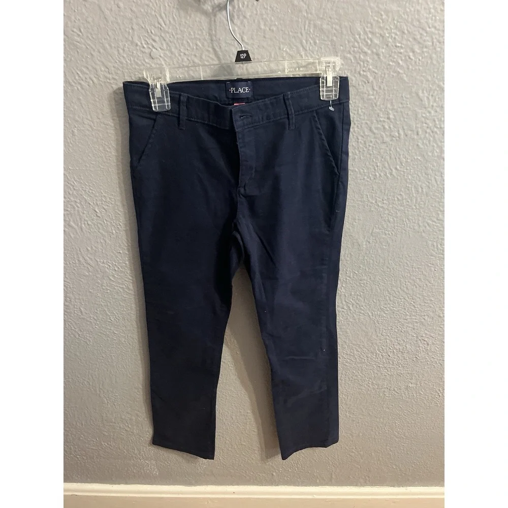 Girls Size 10PChildren's PLACE Chinos‎ Pants Navy Blue